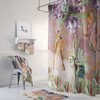 Enchanted Fairy Garden Shower Curtain with Optional Bath Mat and Towels