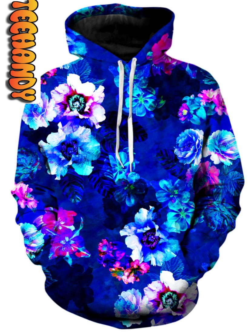 Enchanted Flora Custom All Over Print 3D Hoodie