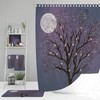 Enchanted Tree Shower Curtain with Optional Bath Mats and Towels