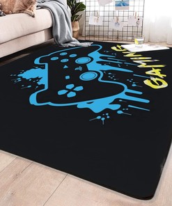 Enhance Your Game Room Decor with Large 3D Game Area Rugs - Non-Slip Gamer Carpet for Living Room and Bedroom