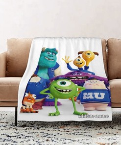 Enjoy the Hilarious Characters of Monsters At Work soft Gift for Home Decoration on Sofa, Bedding, and Living Room