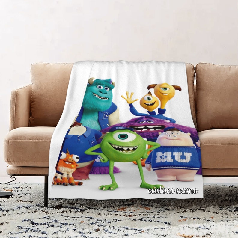 Enjoy the Hilarious Characters of Monsters At Work soft Gift for Home Decoration on Sofa, Bedding, and Living Room - Image 2