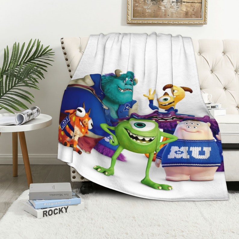 Enjoy the Hilarious Characters of Monsters At Work soft Gift for Home Decoration on Sofa, Bedding, and Living Room - Image 3