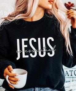 Essential Jesus Christian T-Shirt with Baptism And Faith Design