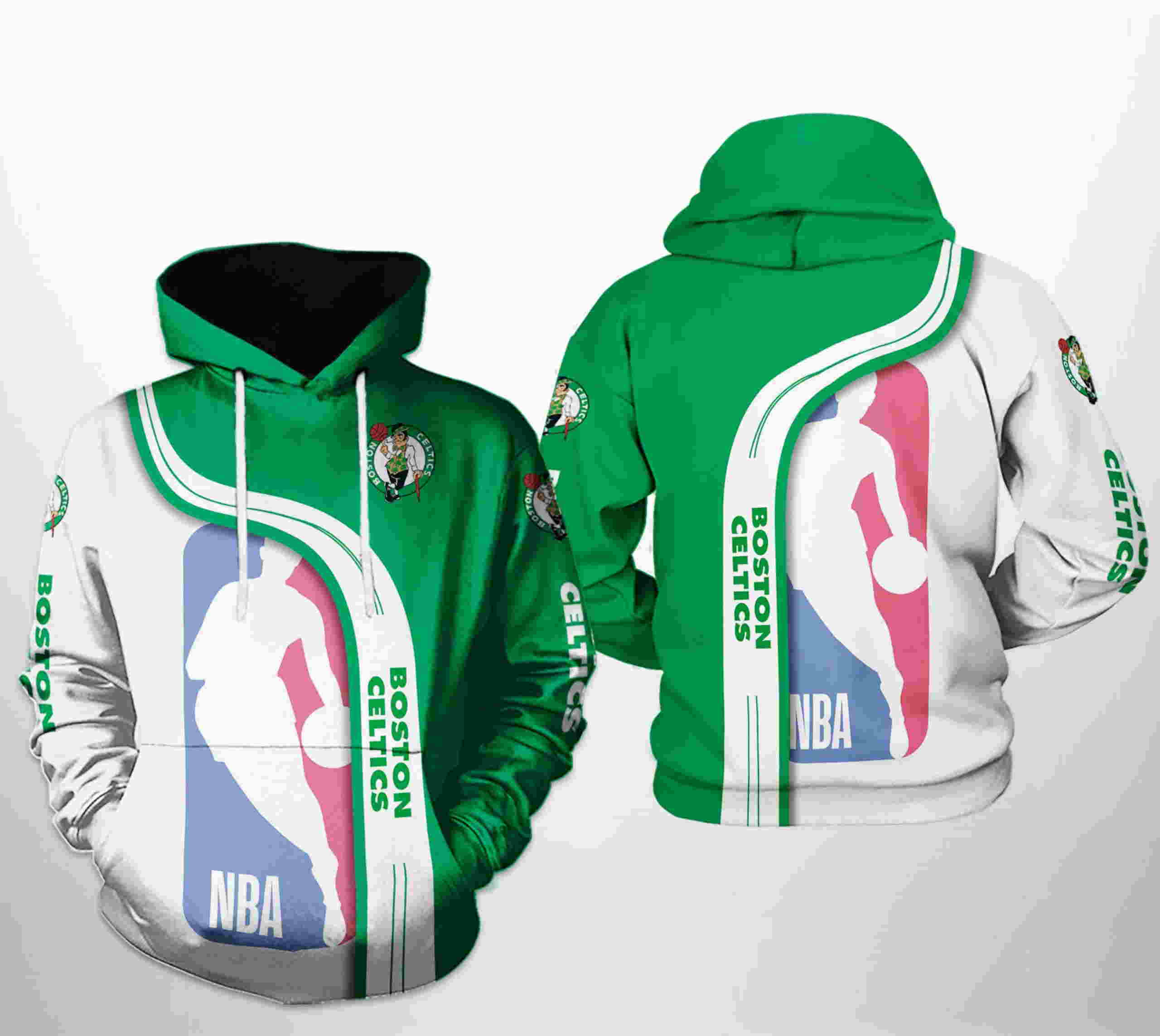 Exclusive Boston Celtics NBA Team All Over Print 3D Hoodie