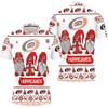 Experience comfort and style with Carolina Hurricanes Ugly Sweatshirt and Personalized 3D Polo Shirt