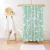 Extra Durable Boho Shower Curtain with Unique Art Nouveau Trendy Design - Eco-Friendly and Waterproof