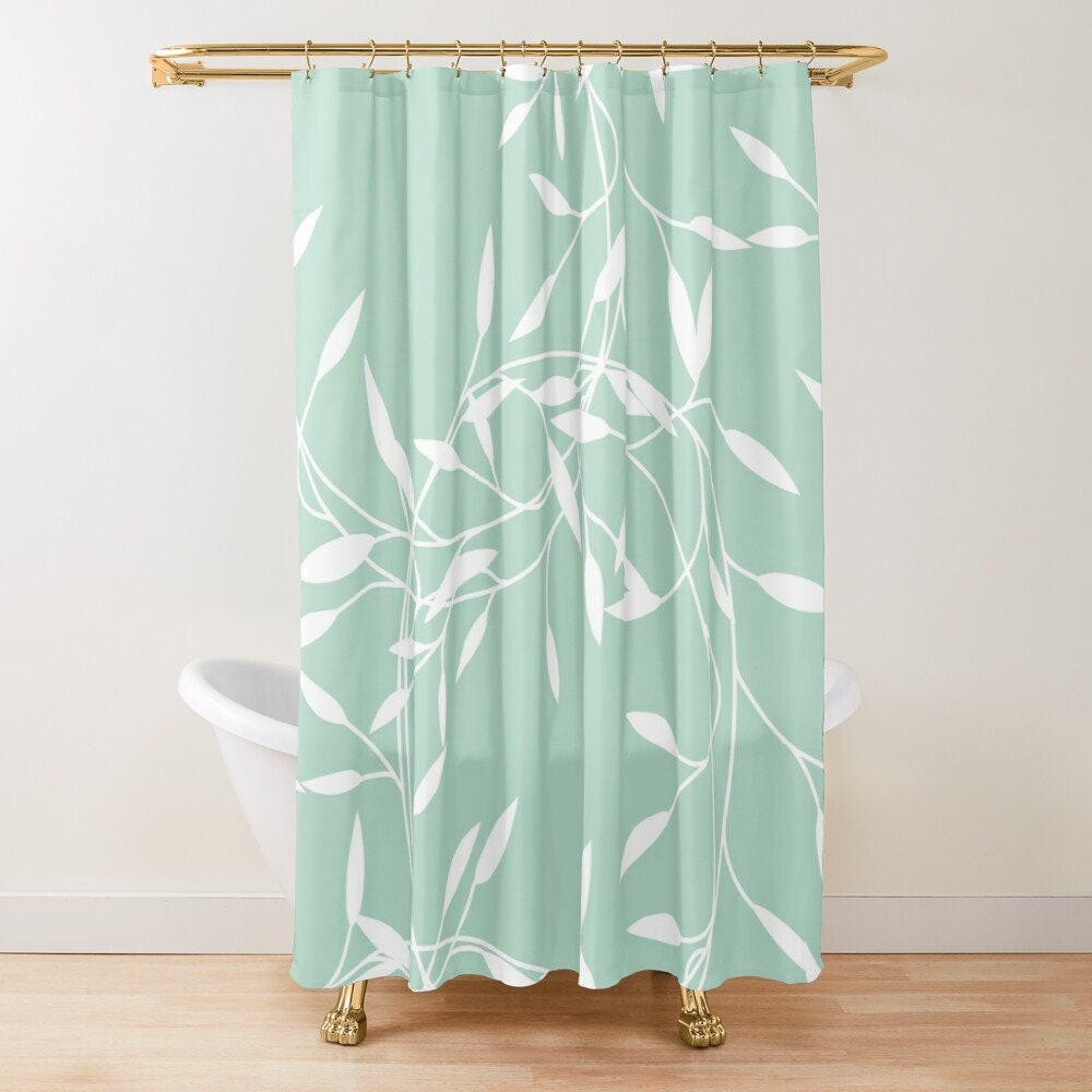 Extra Durable Boho Shower Curtain with Unique Art Nouveau Trendy Design - Eco-Friendly and Waterproof - Image 3