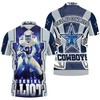 Ezekiel Elliott Dallas Cowboys NFC East Division Champions Super Bowl 2021 All Over Print Polo Shirt