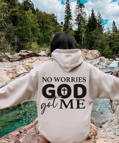 Faith Shirt No Worries God Got Me Christian T-Shirt, Love Like Jesus Top