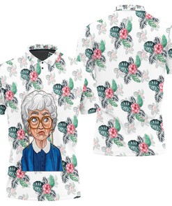 Fans of The Golden Girls will thank you for getting them Sophia Petrillo The Golden Girls Flowers 3D Polo Shirt