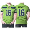 Feel Like A Legend With Our Seattle Seahawks Tyler Lockett #16 Color Rush Athleisure Polo Shirt