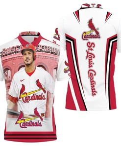 Feel Like You're At Busch Stadium with Our Nolan Arenado 3D All-Over Print Polo Shirt