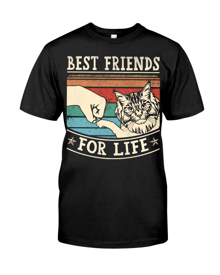 Feline Best Friends For Life Hoodie