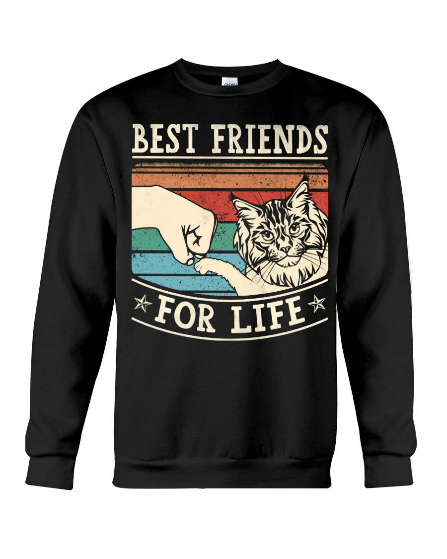 Feline Best Friends For Life Hoodie - Image 4