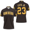 Fernando Tatis Jr 23 Mlb 2020 Brown 3D All Over Print Polo Shirt with Personalized 3D Polo Collar