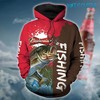 Fishing Budweiser 3D Hoodie Printful - Gift for Beer Lovers