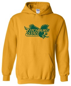 Fitchburg Falcons Primary And Arch Logo Shirt, Sweatshirt Hoodie For Fans