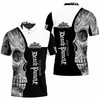 Five Finger Death Heavy Rock Band Skull Polo Shirt - All Over Print 3D T-Shirt with Athleisure Collar