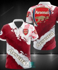 Flash your Arsenal FC colors with their Dark Red Polo Shirt