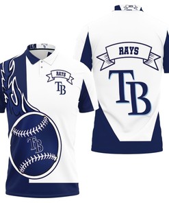 Flaunt your love for the Tampa Bay Rays with a trendy 3D Polo Shirt All Over Print Shirt 3D T-Shirt