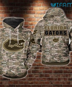 Florida Gators 3D Camouflage Logo Hoodie Gift for Gator Fans