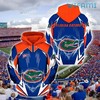 Florida Gators Lightning Logo 3D Hoodie Gift for Gator Fans