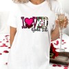 For God So Loved Valentine's Day Tee - Christian Love Shirt