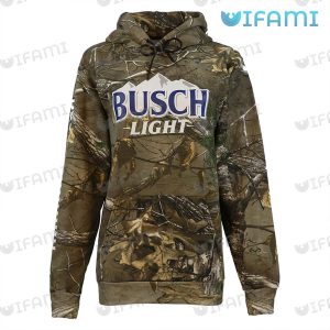Forest Camo All Over Print 3D Hoodie for Men Beer Lovers Gift - Image 2