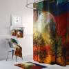 Forest Sunset Disney Shower Curtain for a Tranquil Bathroom Decor