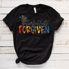 Forgiven Christian Tee - Jesus Lover Religion Faith T-Shirt Design