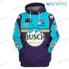 Formula 1 Busch Light All Over Print Hoodie for Men - Beer Lovers Gift