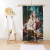 Francois Boucher Classic Art Bath Shower Curtain | Waterproof Eco-Friendly Curtain + Hooks | Bathroom Decor + Quotes