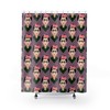 Frida Kahlo Shower Curtain with Unique Art Print Design, Perfect for Chic and Artistic Bathroom Decor