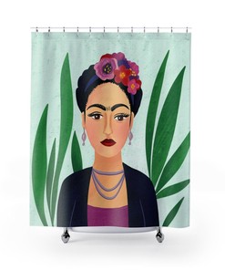 Frida Kahlo Tenda da doccia / Arredo bagno e design, Bellissimo regalo per la casa / Stampa artistica