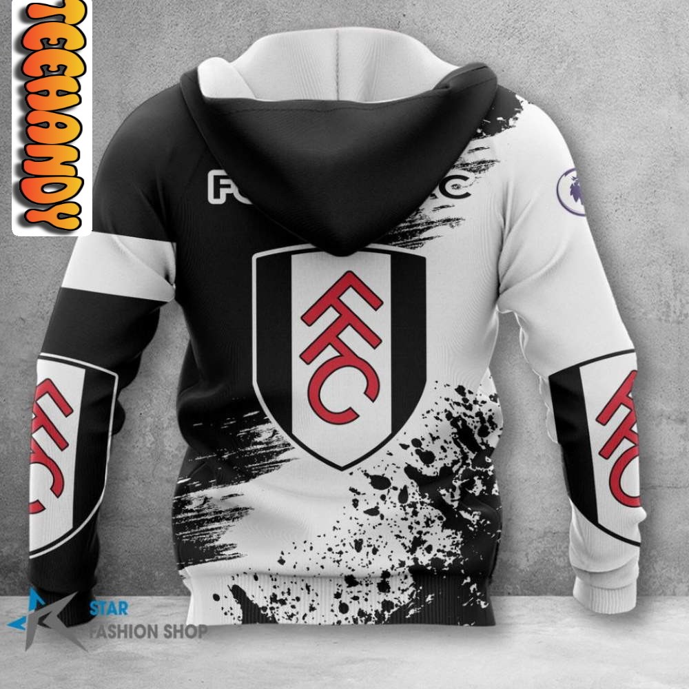 Fulham FC Custom All Over Print 3D Hoodie - Image 2