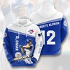 Full Print Toronto Blue Jays Hoodie in 3D Design