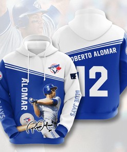 Full Print Toronto Blue Jays Hoodie in 3D Design