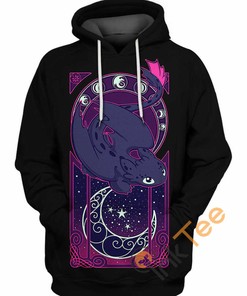 Full of Stars Toothless 3D Hoodie for Dreamers