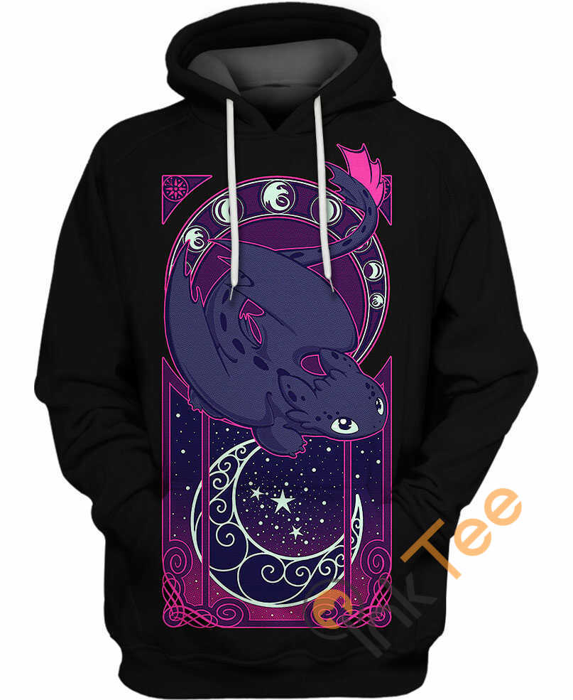 Full of Stars Toothless 3D Hoodie for Dreamers