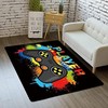Fun Sweatshirt for Boys: Non-Slip Area Rug with 3D Printed Controller and Gamepad Design