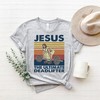 Funny Christian Deadlifter Tee - Jesus Gym T-Shirt