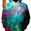 Galactic Transmission Custom All Over Print 3D Hoodie