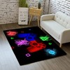 Game Area Rug for Boys Room T-Shirt, Hoodie, Sweatshirt: Non-Slip Floor Rugs with Gamepad Controller Theme
