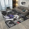 Game Area Rugs for Boys' Bedroom: Large Non-Slip Carpets with Controller and Gamepad Design