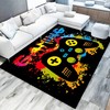 Game Controller Area Rug - Non-Slip Gaming Carpet with Fun Pattern for Boys or Teens Perfect Home Decor for Gamer Room