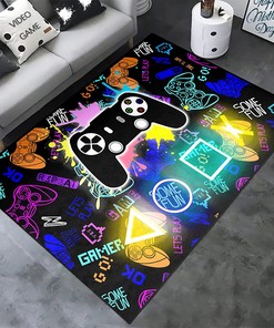 Game Controller Gamepad T-Shirts, Cool Video Games Hoodies, and Fun Sweatshirts | Large Area Rugs for Boys' Game Room