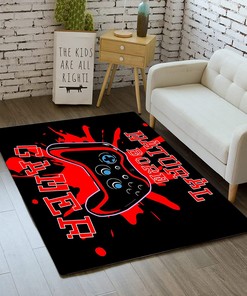 Game Room Area Rug for Teen Boys - Non-Slip Gamer Carpet Perfect Gift (Game Rug 1)