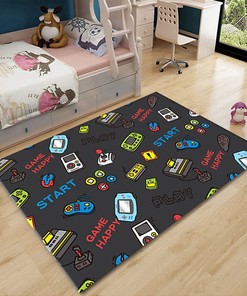 Game Room Non-Slip Polyester Mats - 3D Gamerpad Style Doormat With T-Shirt, Hoodie, Sweatshirt Game room carpets