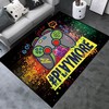 Gamepad Controller Boys Rug for Teen Gifts with Relax Living Room Mat Home Decor Sofa Floor